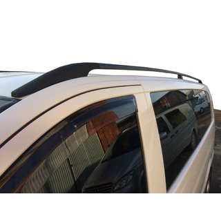 Schwarze Dachreling DDU (Kunststofffuesse) Mercedes Viano 2004-2014 Foto 1
