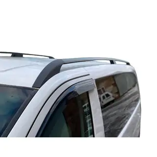 Schwarze Dachreling ELITE (Kunststofffüße)