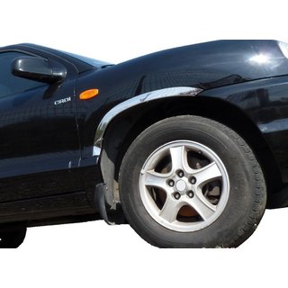 Radlaufverkleidungen (4 Stk, Edelstahl) Hyundai Santa Fe 1 2000-2006 Foto 1