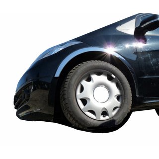 Radlaufleisten Edelstahl (4 Stk) Mercedes A-сlass W169 2004-2012 Foto 1