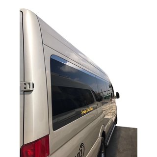 Obere Fensterleisten Edelstahl Volkswagen Crafter 2006-2016 Foto 1