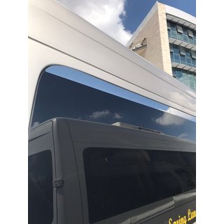 Obere Fensterleisten Edelstahl Volkswagen Crafter 2006-2016 Foto 4