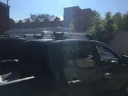 Mitsubishi L200 2006-2015 Schwarze Dachreling mit Querträgern Foto 4
