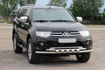 Mitsubishi L200 2006-2015 Frontschutzbügel ST015 (Edelstahl) Foto 1