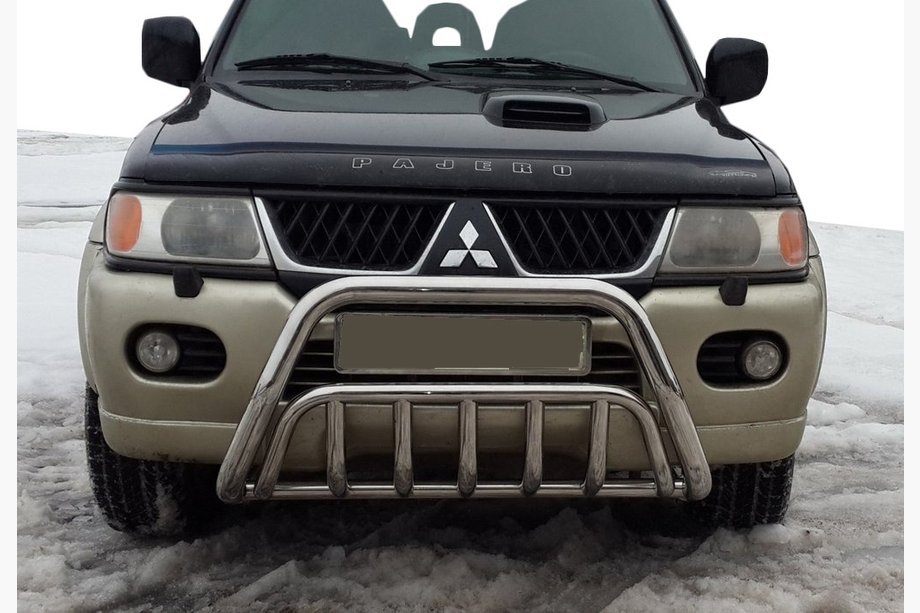 Mitsubishi Pajero Sport 1996-2007 Frontbügel WT002 (Edelstahl) Image