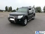 Mitsubishi Pajero Wagon IV 2006-2021 Frontbügel QT006 (Edelstahl) Foto 2