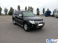 Mitsubishi Pajero Wagon III 1999-2006 Frontbügel QT006 (Edelstahl) Foto 3