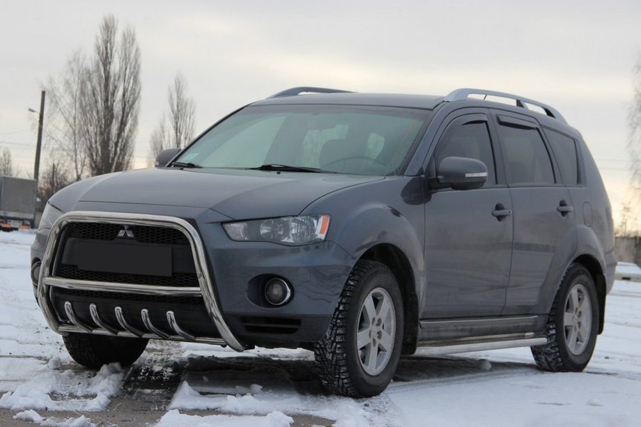 Mitsubishi Outlander 2006-2012 Frontbügel WT Special (Edelstahl) Image