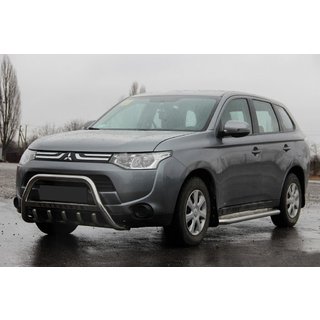 Frontbügel WT004 (Edelstahl) Mitsubishi Outlander 2012-2021 Foto 1