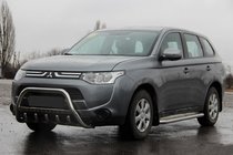 Mitsubishi Outlander 2012-2021 Frontbügel WT004 (Edelstahl) Foto 1