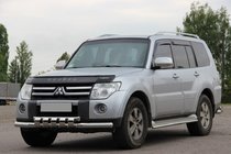 Mitsubishi Pajero Wagon III 1999-2006 Frontschutzbügel ST015 (Edelstahl) Foto 1