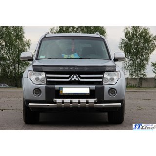Frontschutzbügel ST015 (Edelstahl) Mitsubishi Pajero Wagon III 1999-2006 Foto 3