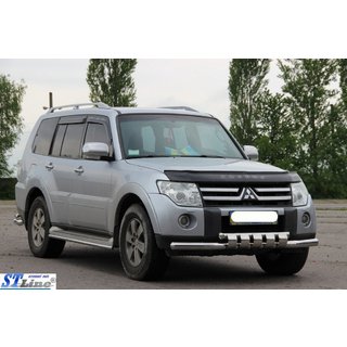 Frontschutzbügel ST015 (Edelstahl) Mitsubishi Pajero Wagon III 1999-2006 Foto 4