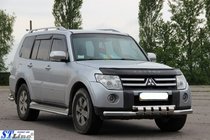 Mitsubishi Pajero Wagon III 1999-2006 Frontschutzbügel ST015 (Edelstahl) Foto 4