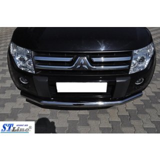 Frontschutzbügel ST008 (Edelstahl) Mitsubishi Pajero Wagon IV 2006-2021 Foto 2