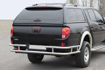 Mitsubishi L200 2006-2015 Heckschutz AK0022 (Edelstahl) Foto 1