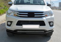 Toyota Hilux 2015- Frontbügel doppelt Vegas (2015-2020, schwarz, 76mm) Foto 9