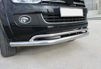 Volkswagen Amarok 2010-2022 Frontbügel Doppel Vegas 2010-2016 Edelstahl Foto 1