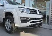 Volkswagen Amarok 2010-2022 Frontbügel Doppel Vegas 2016-2021 (schwarz) Foto 1