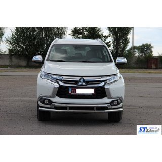 Frontschutzbügel ST016 (Edelstahl) Mitsubishi Pajero Sport 2015- Foto 3
