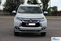 Mitsubishi Pajero Sport 2015- Frontschutzbügel ST016 (Edelstahl) Foto 3