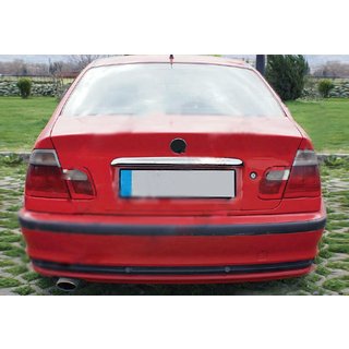 Chromleiste über dem Kennzeichen BMW 3 Series E46 1998-2006