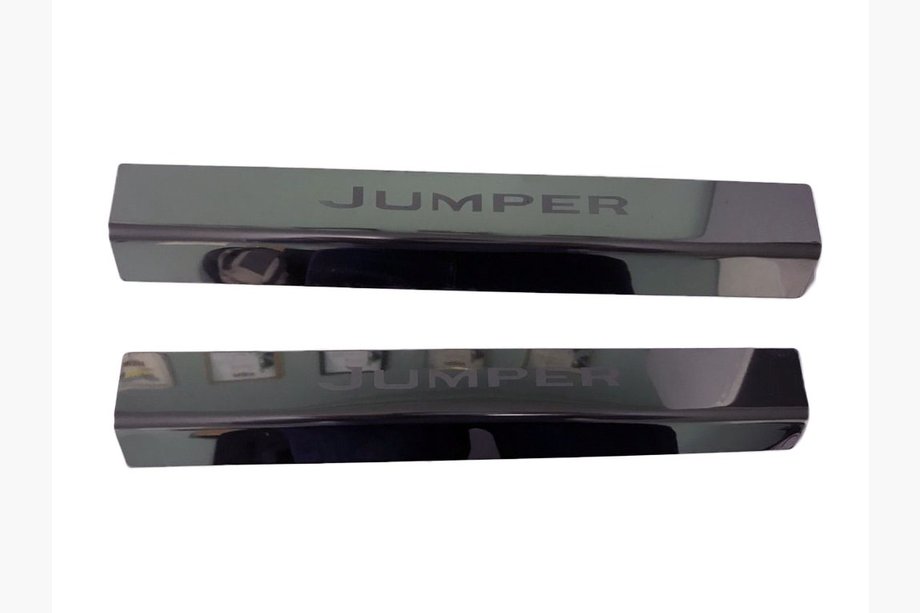 Citroen Jumper 2007-2025 Einstiegsleisten Laser (2 Stk., Edelstahl) Image