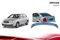 Hyundai Accent 2006-2010 Heckspoiler Niken (grundiert zum Lackieren) Foto 1