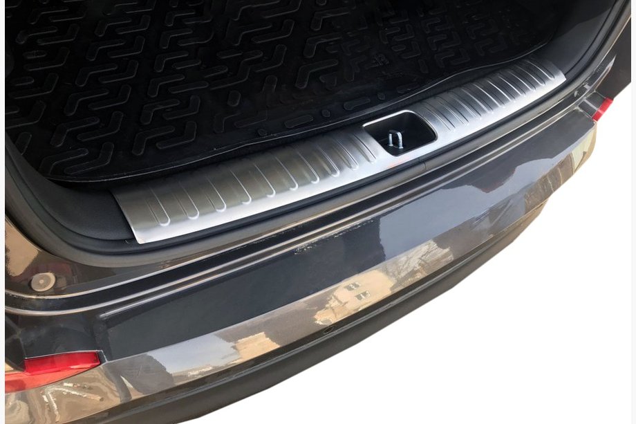 Hyundai Tucson TL 2016-2021 Kofferraum Ladekantenschutz OmsaLine (Edelstahl) Image