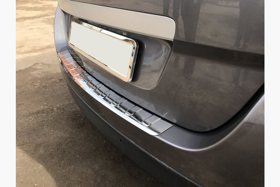 Renault Scenic/Grand 2009-2016 Heckstoßstangenschutz Carmos (Grand, Edelstahl) Image