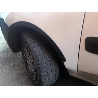 Radlaufverbreiterungen (4 Stk, schwarz)