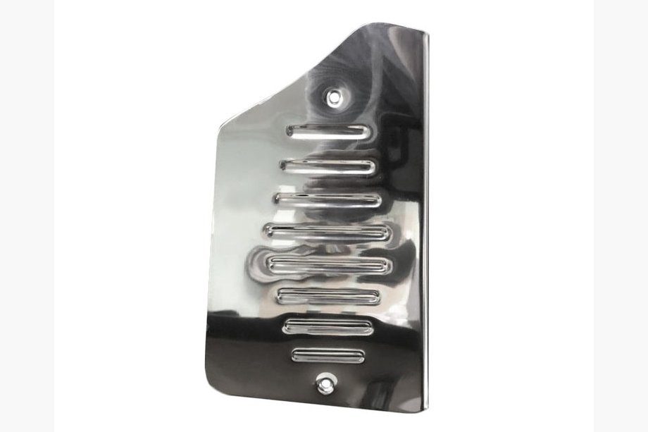 Nissan Qashqai 2007-2010 Fußstützenabdeckung Edelstahl Image