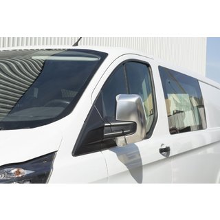 Spiegelabdeckungen Grau Matt (2 Stk., Kunststoff) Ford Custom 2013-2022 Foto 3