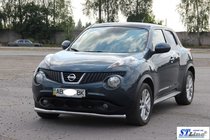 Nissan Juke 2010-2019 Frontschutzbügel ST008-2 (Edelstahl) Foto 2