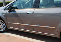 Fiat Linea 2006-2018 Türleisten Edelstahl (4 Stk.) Foto 1