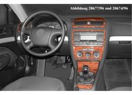 Skoda Octavia II A5 2006-2010 Innenraum Abdeckungen Carbon Foto 4