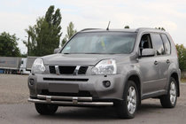 Nissan X-trail T31 2007-2014 Frontschutzbügel ST015/2 (Edelstahl) Foto 2