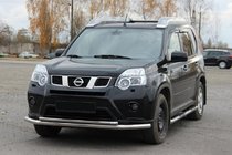 Nissan X-trail T31 2007-2014 Frontschutzbügel ST014 (Edelstahl) Foto 1