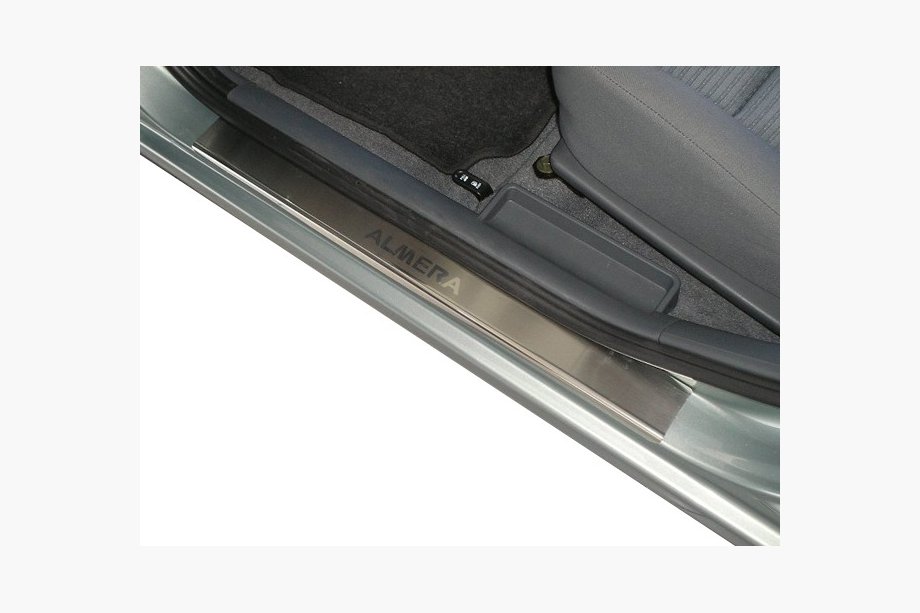 Nissan Almera B10 Classic 2006-2012 Einstiegsleisten Abdeckungen Nataniko (4 Stk., Edelstahl) Image