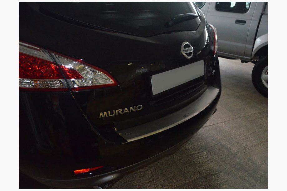 Nissan Murano 2008-2014 Heckstoßstangenschutz mit Kante Nataniko (Edelstahl) Image