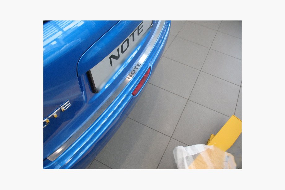 Nissan Note 2004-2012 Heckstoßstangenschutz Nataniko (2005-2007, Edelstahl) Image