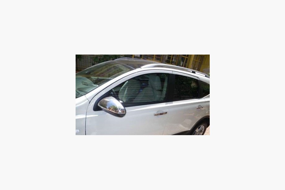 Nissan Qashqai 2007-2010 Spiegelabdeckungen (Omsa, 2 Stk, Edelstahl) Image