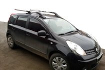 Nissan Note 2004-2012 Dachreling Shark (2 Stk) Foto 2