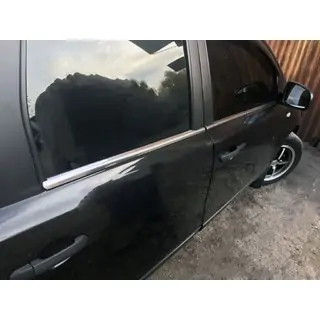 Fensterzierleisten Edelstahl (4 Stk) Nissan Note 2004-2012 Foto 1