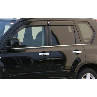 Fensterzierleisten Edelstahl Nissan X-trail T31 2007-2014 Foto 1