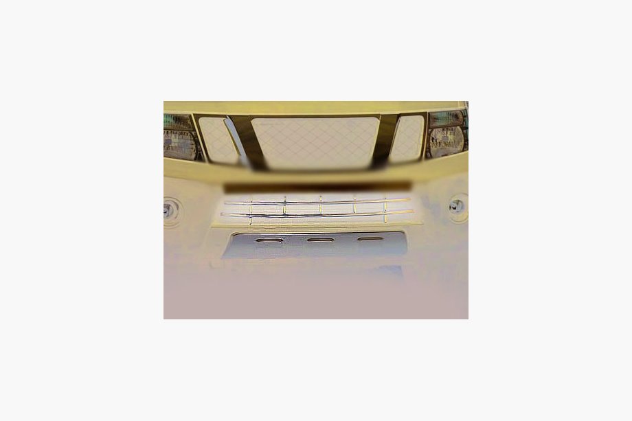 Nissan Navara 2006-2015 Stoßstangengitter (Edelstahl) Image