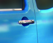 Nissan Navara 2006-2015 Chrom Türgriffblenden (4 Stk, Edelstahl) Mit Chip, Carmos - Türkischer Stahl Foto 2
