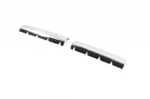 Fiat Doblo I 2005-2010 Chrom Kühlergrill Abdeckungen (2-tlg., Edelstahl) Carmos - Türkischer Edelstahl Foto 2