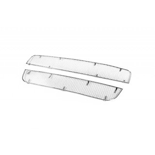 Kühlergrill Abdeckungen (2-tlg., Edelstahl) Fiat Punto Grande/EVO 2006-2018 Foto 2