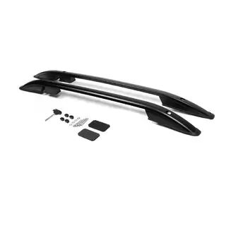 Dachreling Skyport Schwarz (2 Stk)